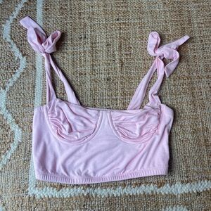 Edikted Pink Crop Top